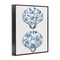 Stupell Industries Delicate Toile Seashells Framed Giclee, design by Lettered and Lined
